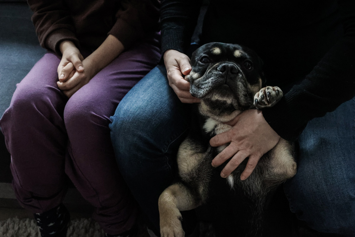Olha z Charkova a Kaťja s mamou zo Záporožia